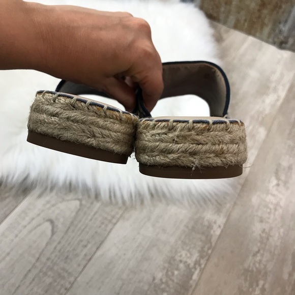 BOTKIER Blue Jenny Slide On Sandal Espadrille Size 9 - Picture 10 of 14